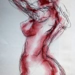 dessin de fesse par vladimir mitz